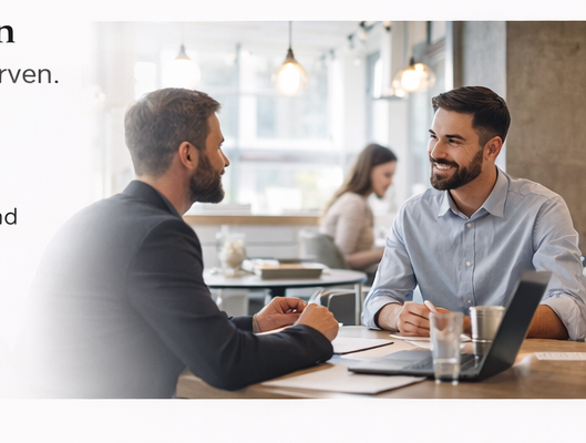 Persönliches Gespräch mit Kandidat